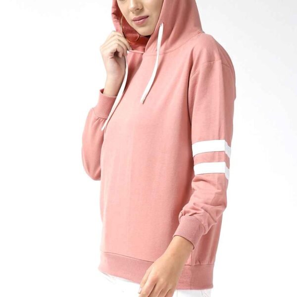 Comfortable hoodie in a sleek, modern style, designed for casual wear.