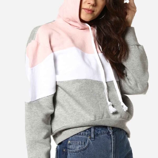 Soft hoodie made from cotton-rich fabric for a soft and cozy feel.