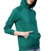 Gallery of women’s custom cotton fleece hoodies in a variety of colors and styles.