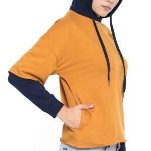Product gallery featuring women’s cotton fleece hoodies, available in diverse colors for bulk orders.