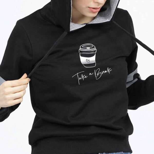 Soft hoodie crafted from premium fabric, ideal for cool weather.