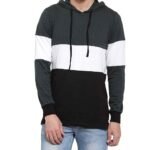 Custom cotton fleece hoodie featuring a soft, comfortable fit for everyday wear.