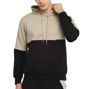 Premium hoodie made from cotton fleece, designed for custom branding and bulk orders.