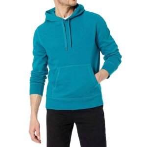 Cozy cotton fleece hoodie, perfect for business branding with unique design options.