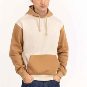 French Terry Hoodie with custom options, perfect for bulk.