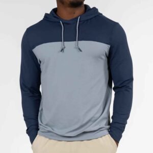 French Terry Hoodie, ideal for custom bulk designs.