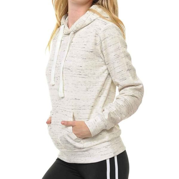 Comfortable hoodie featuring a classic pullover design for easy wear.