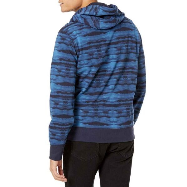 Cozy hoodie with ribbed cuffs and a comfortable, everyday fit.