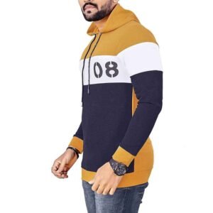 Stylish custom hoodie displayed in a variety of colors for wholesale orders.