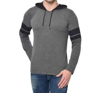 High-quality cotton fleece hoodies arranged to show different customizations.