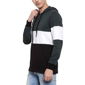 Custom hoodie in soft cotton fleece, perfect for branding.