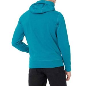 High-quality cotton fleece hoodie for custom designs.
