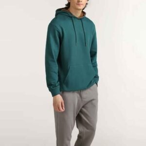 Cozy and customizable French Terry Cotton Hoodie, ideal for bulk buys.