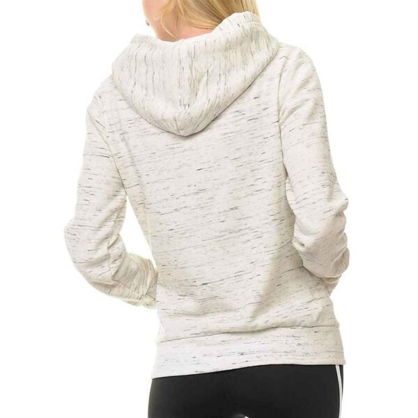 Classic hoodie with front pouch pocket, great for casual wear.