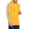 Close-up of cotton fleece hoodies with intricate designs, perfect for wholesale customization.