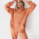Wholesale Women Customizable Cotton Fleece Tracksuits – Perfect for Bulk Order