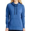Women's premium cotton fleece hoodie, ideal for custom logos and designs.