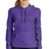 French Terry cotton hoodie for women, ready for customization.
