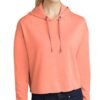 Soft cotton fleece hoodie for women, perfect for custom logos and personalized designs.