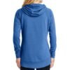 Premium cotton fleece hoodie for women, showcasing comfort and custom branding potential.