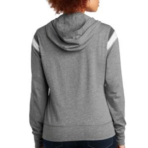 Customizable women’s French Terry cotton hoodie.