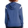 Stylish women’s French Terry hoodie, ready for custom logos.