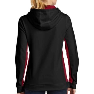 Premium women’s hoodie for custom branding.