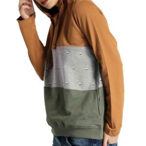 High-quality women’s cotton fleece hoodie, ideal for custom embroidery and printing.