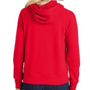 Soft and durable premium cotton fleece hoodie for women, perfect for custom designs.