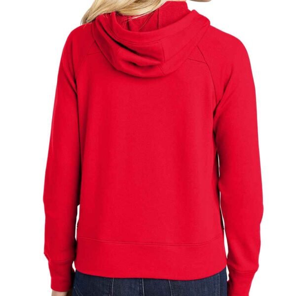 Soft and durable premium cotton fleece hoodie for women, perfect for custom designs.