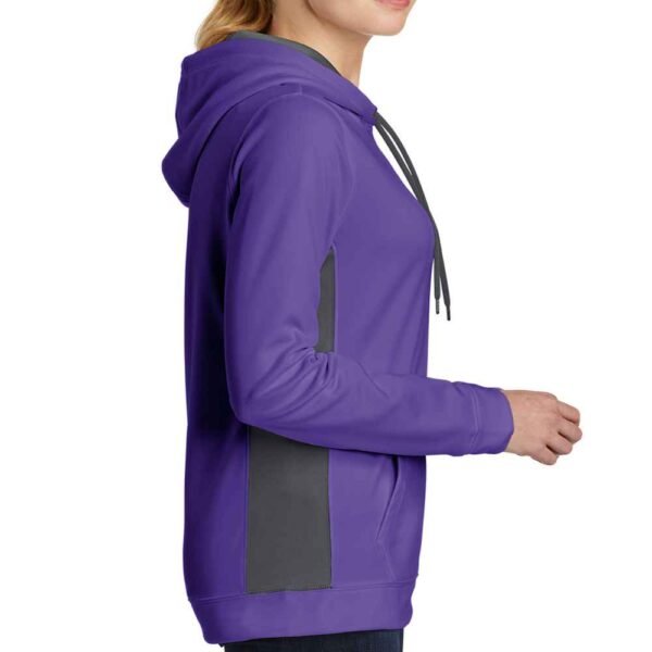 French Terry cotton hoodie for women, ready for custom prints.