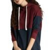 Premium cotton fleece hoodie for women, ideal for logos.