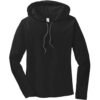 High-quality cotton fleece hoodie for women, ideal for custom branding and graphics.