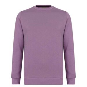 Customizable men's terry fleece sweatshirt, great for bulk orders.