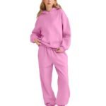 Premium women’s cotton fleece tracksuit, customizable to reflect your personal style.