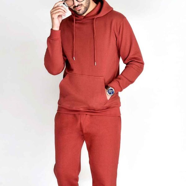 1_1_11zon Men's fleece tracksuit, designed for comfort and custom branding.