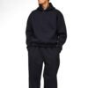 Men's cotton fleece tracksuit, perfect for custom logo printing and bulk orders.