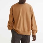 Men’s Organic Cotton Fleece Sweatshirt – Soft, breathable, and eco-friendly.