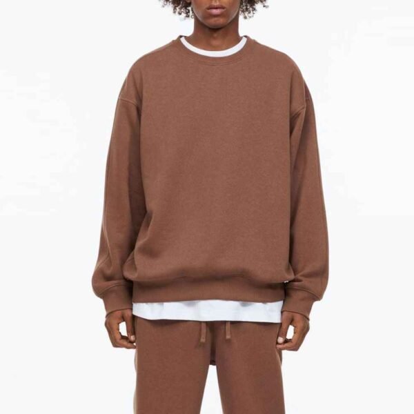 1_1_11zon Eco-friendly Men’s Sweatshirt made from 100% Organic Cotton Fleece.
