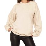 Women's Fleece Sweatshirt, ideal for creating branded custom apparel.