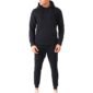 Comfortable men’s tracksuit made from breathable cotton fleece fabric.