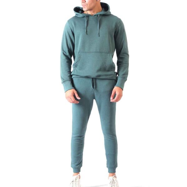 Versatile tracksuit for men, crafted from lightweight cotton fleece for all-day wear.