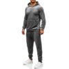 Tailored Terry fleece tracksuit for men, designed for plush comfort and a refined fit.
