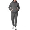 Men’s adjustable Terry fleece tracksuit, offering ultimate softness and custom comfort.