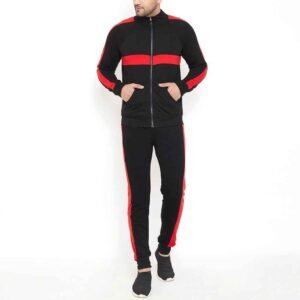 Cozy and stylish custom-made French Terry tracksuit for men, suitable for every occasion.