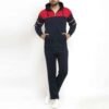 Custom fit French Terry tracksuit for men, offering soft comfort and a chic casual look.