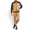 Customized French Terry tracksuit for men, offering comfortable softness and trendy style for easy wear.