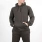 Men's premium fleece tracksuit, suitable for custom designs and embroidered logos.