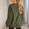B2B Wholesale Terry Fleece Sweatshirts – Customizable Women’s Apparel with Premium Comfort. - Image 2