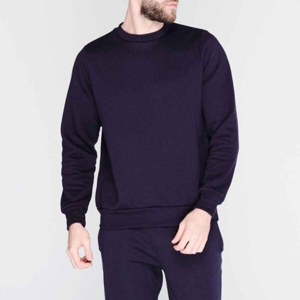 Comfortable Organic Cotton Fleece Sweatshirt for Men – A blend of style, softness, and eco-conscious design.